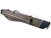 Mikado Stiffened 2 Compartment Rod Holdalls - Brown