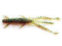 FishUp Shrimp 3 inch | 77 mm - 019 Motor Oil/Red