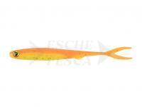 Esca Siliconich Fox Rage Slick Finesse Super Soft 16cm 6.2in - UV Orange Chartreuse
