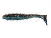 Esche Siliconiche Fox Rage Ultra UV Spikey Shads 12cm - UV Blue Guts