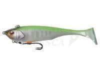 Esca Siliconich Illex Dunkle 7 inch 178mm 62g - Chartreuse Back Yamame