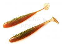 Esca Siliconicha Noike Wobble Shad 2 inch 52 mm - 139 Motoroil Gold
