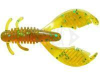 Soft Bait Reins Mini AX Craw 2 inch - 565 Motoroil Green Flake