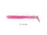 Soft Bait Reins Rockvibe Shad 1.2 inch - 317 Pink Silver