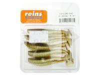 Esca Siliconicha Reins S-Cape Shad 2.5 inch - B78 GPN Pearl White