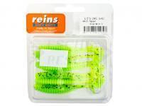 Esca Siliconicha Reins S-Cape Shad 2.5 inch - B85 Ch Pepper Glow Melon S