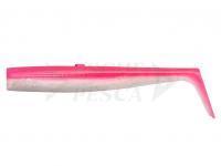 Esca Siliconicha Savage Gear Sandeel V2 Tail 12.5cm 15g - Pink Pearl Silver
