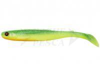 Esca Siliconich Savage Gear Slender Scoop Shad Bulk 11cm 7g - Green Yellow