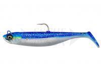 Esca Siliconicha SG Savage Minnow 10cm 20g - Blue Pearl Silver 2+1pcs