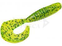 Esche Strike King Rage Grub 10cm - Chartreuse Pepper