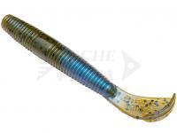 Esche Strike King Rage Ned Cut-R Worm 7.5cm - Blue Craw