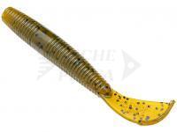 Esche Strike King Rage Ned Cut-R Worm 7.5cm - Green Pumpkin