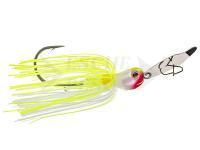 Esca Strike King Thunder Cricket Vibrating Swim Jig 21.3g - Chartreuse White