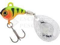 Esca Westin DropBite Tungsten Spin Tail Jig 2.2cm 18g - Chartreuse Perch