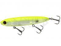 Esca Yo-Zuri 3DB Pencil 4 in | 100 mm | 9/16 oz. | 16g - Prism Chartreuse Silver (R1100-PCLS)