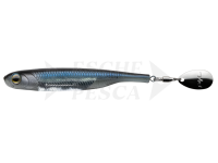 Esche Fish Arrow Flash-J Spin Elastomer 4" 100mm - #04 Blue Shad / Silver