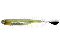 Esche Fish Arrow Flash-J Spin Elastomer 4" 100mm - #05 Chart / Silver