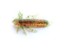 Esche siliconich Fishup Dragonfly 0.75 - 019 Motor Oil/Red