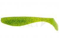 Esche siliconich Fishup Wizzle Shad 5 inch | 125 mm - 055 Chartreuse/Black