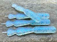 Esche Great Fish GF2 Leech 60mm 1.8g - no scent - ice blue