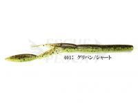 Esche Siliconiche Keitech Neco Camaron 5.5 cala | 139 mm - 401T Green Pumpkin Chartreuse
