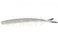 Esche siliconich Lunker City Fin-S Fish 4" - #153 White Lightning