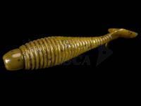Esche siliconich Lunker City Lunker City Grubster 2" | 5cm - #24 Green Pumpkin