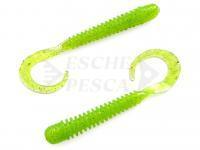 Esche Siliconiche Noike Ring curly 3inch 76mm - #44 Chartreuse