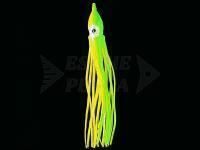 Esche Dega Octopus 5pcs. 12cm - Green/Yellow