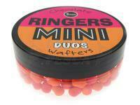 Ringers Chocolate Orange Duos Wafters Mini 8x5mm - Orange and Pink