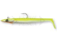 Esche Siliconiche Savage Gear Sandeel V2 Big Game 21.5cm 140g #8/0 2+1pcs - Lemon Back