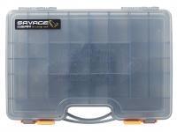 Boîte Savage Gear Lurebox 2 Sided Smoke Large | 29.5 x 20.5 x 6.2cm