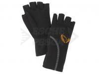 Savage Gear Guanti Wind Pro Half Finger Glove Black