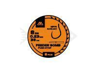 Mikado Feeder Bomb MF14 Rigs Push Stop 0.18mm/38cm - #14