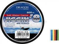 Treccia Dragon Salt Water Game Jiggin 8 0,25mm 600m