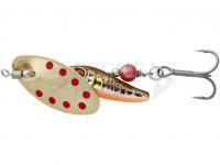 Esca Savage Gear Sticklebait Spinner #1 4.5g - Minnow Gold Red