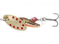 Esca Savage Gear Sticklebait Spinner #2 7.3g - Minnow Gold Red