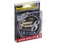 Fili Trecciati Duel Super X-Wire 8 Silver 150m #0.8 0.15mm 7kg (H3598-S)