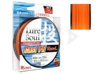 Treccia Momoi LURE SOUL CAST P.E. Orange 0.14mm 150m