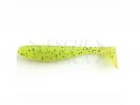 Esche siliconich Fishup Wizzle Shad 2 - 055 Chartreuse/Black
