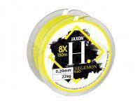 Treccia Jaxon Hegemon 8X Fluo 150m 0.14mm