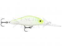 Esca Rapala Shadow Rap Jack Deep 7cm 10g - Silver Fluorescent Chartreuse UV (SFCU)
