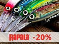 Tutti i prodotti Rapala - 20% DI SCONTO! Novita 2023 da Savage Gear, Abu e Black Cat!