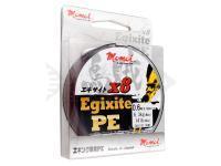 Braided line Momoi Egixite PE Grey 135m 0.12mm 6.30kg