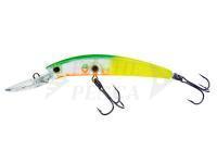 Hard Lure Yo-zuri Crystal Minnow Deep Diver Walleye 110mm 16g | 4-3/8 inch 9/16 oz - Banana Peel (R1206-BTCL)