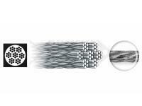 Dragon Surfstrand 7x7 Clear Silver 30cm 9kg