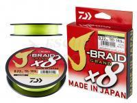 Fili Trecciati Daiwa J-Braid Grand X8 Chartreuse 135m 0.13mm