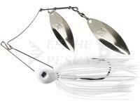 Esca Mustad Arm Lock Spinnerbait 28g - Pearl White