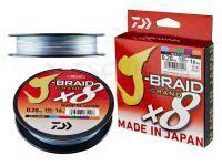 Trecciato Daiwa Fili Trecciati Daiwa J-Braid Grand X8 - multi-color 300m 0.10mm