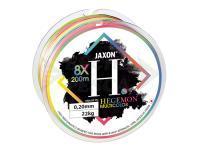 Treccia Jaxon Hegemon 8X Multicolor 200m 0.22mm